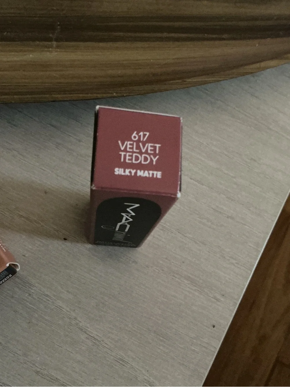 MAC Velvet Teddy 617 Silky Matte Lipstick Box - Rose Brown
